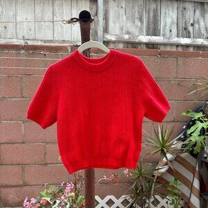Zara Red Top Size Medium
